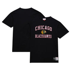 Chicago Blackhawks Mitchell & Ness Legendary Slub T-Shirt - Black - NHL 201112946