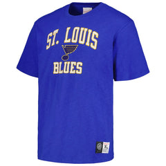 St. Louis Blues Mitchell & Ness Legendary Slub T-Shirt - Blue - NHL 201112952