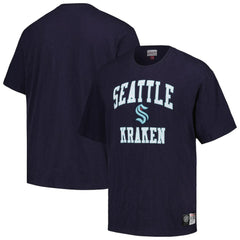 Seattle Kraken Mitchell & Ness Legendary Slub T-Shirt - Deep Sea Blue - NHL 201112954