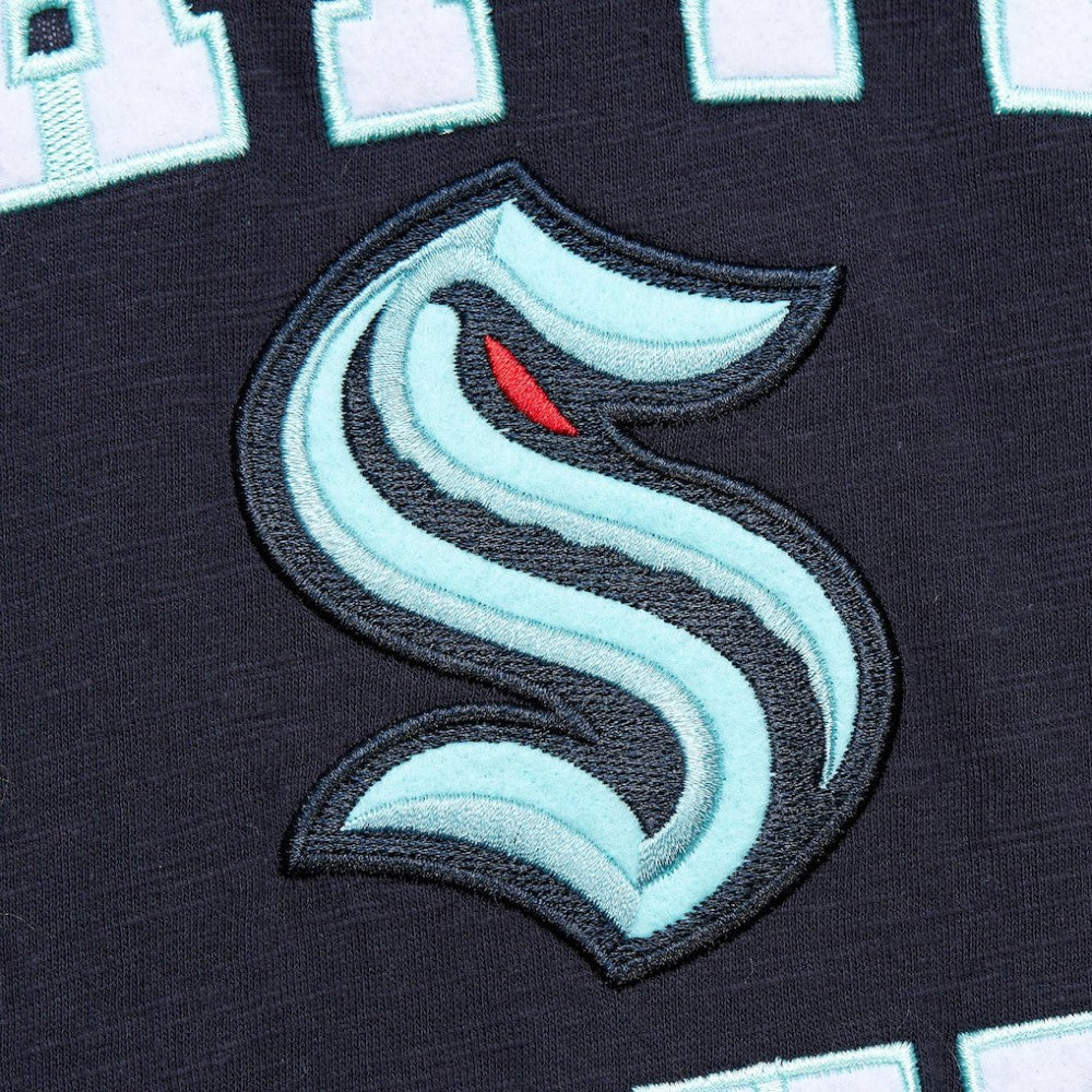 Seattle Kraken Mitchell & Ness Legendary Slub T-Shirt - Deep Sea Blue - NHL 201112954