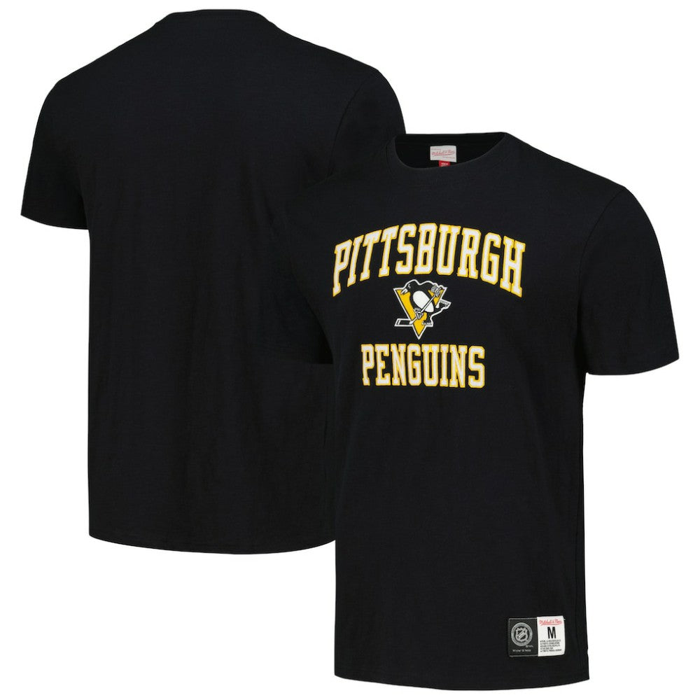 Pittsburgh Penguins Mitchell & Ness Legendary Slub T-Shirt - Black - NHL 201112957