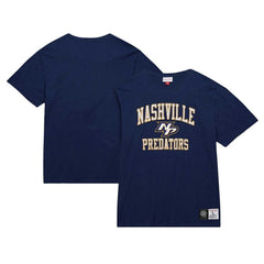 Nashville Predators Mitchell & Ness Legendary Slub T-Shirt - Navy - NHL 201112959