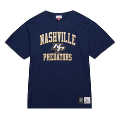 Nashville Predators Mitchell & Ness Legendary Slub T-Shirt - Navy - NHL 201112959