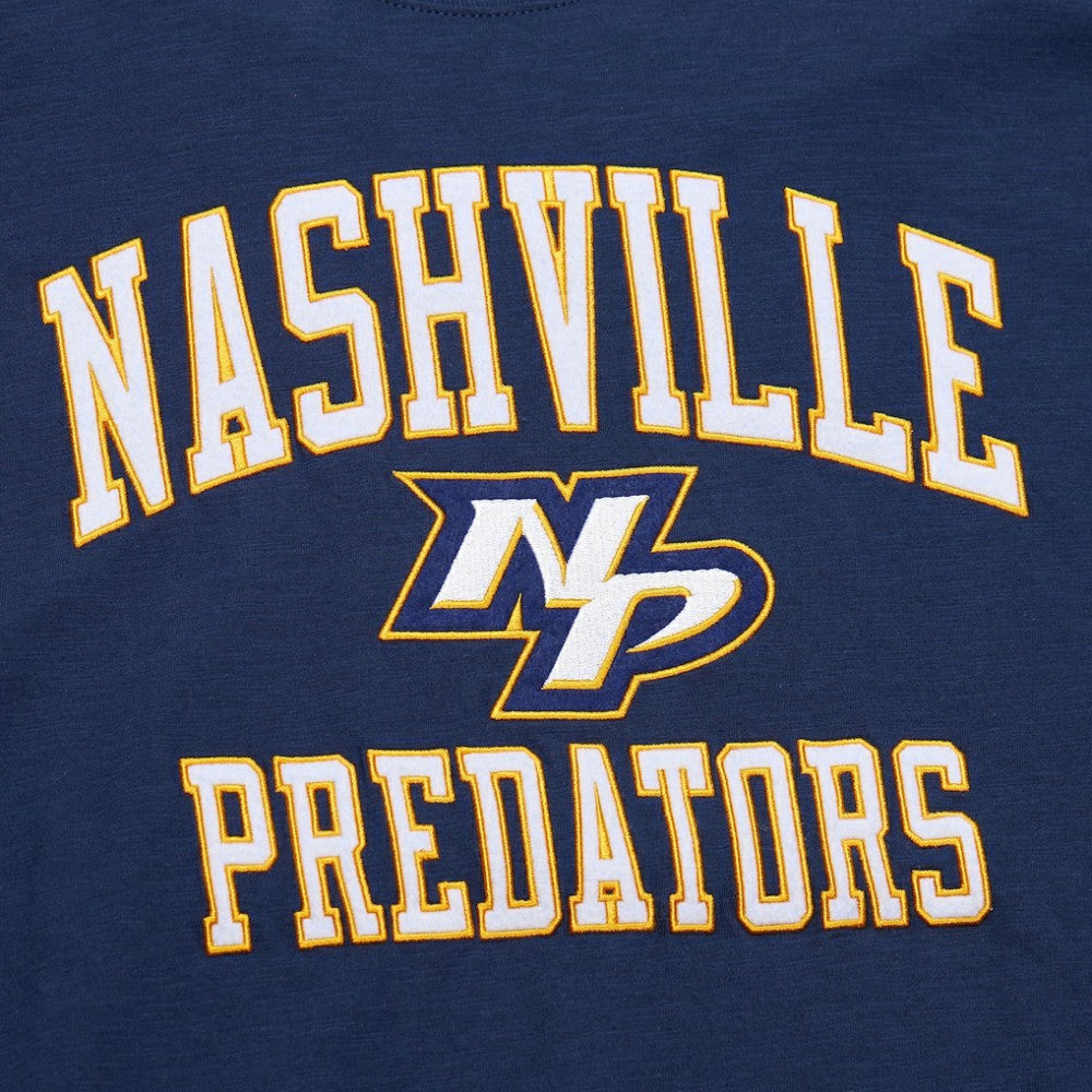 Nashville Predators Mitchell & Ness Legendary Slub T-Shirt - Navy - NHL 201112959