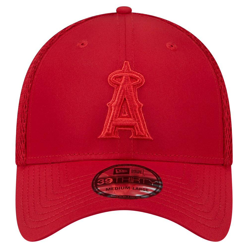 Los Angeles Angels New Era Team Tone 39THIRTY Flex Hat - Red - New Era Online