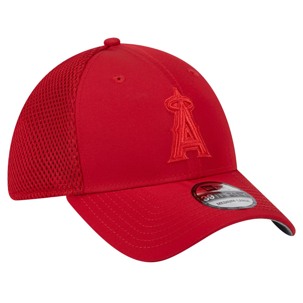 Los Angeles Angels New Era Team Tone 39THIRTY Flex Hat - Red - New Era Online