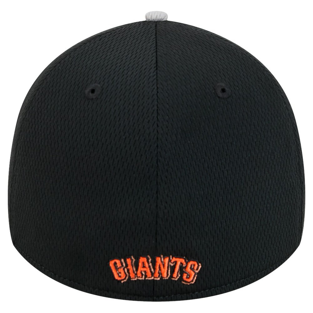 San Francisco Giants New Era Visor Trim 39THIRTY Flex Hat - Gray/Black - New Era Discount