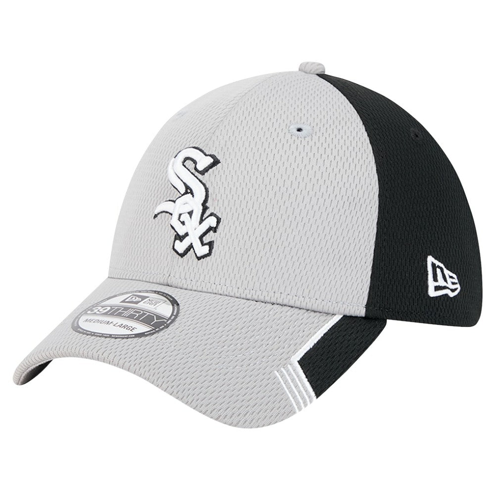 Chicago White Sox New Era Visor Trim 39THIRTY Flex Hat - Gray/Black - New Era Lifestyle