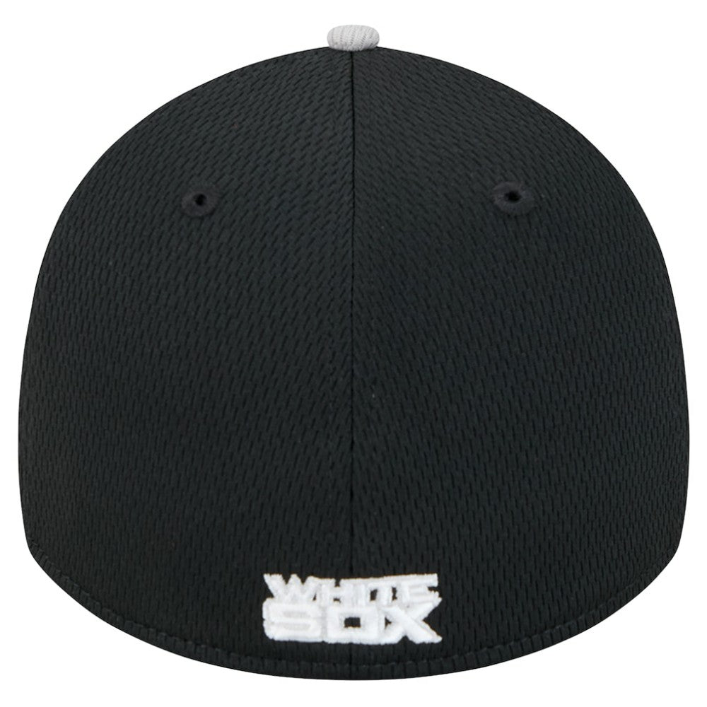 Chicago White Sox New Era Visor Trim 39THIRTY Flex Hat - Gray/Black - New Era Lifestyle
