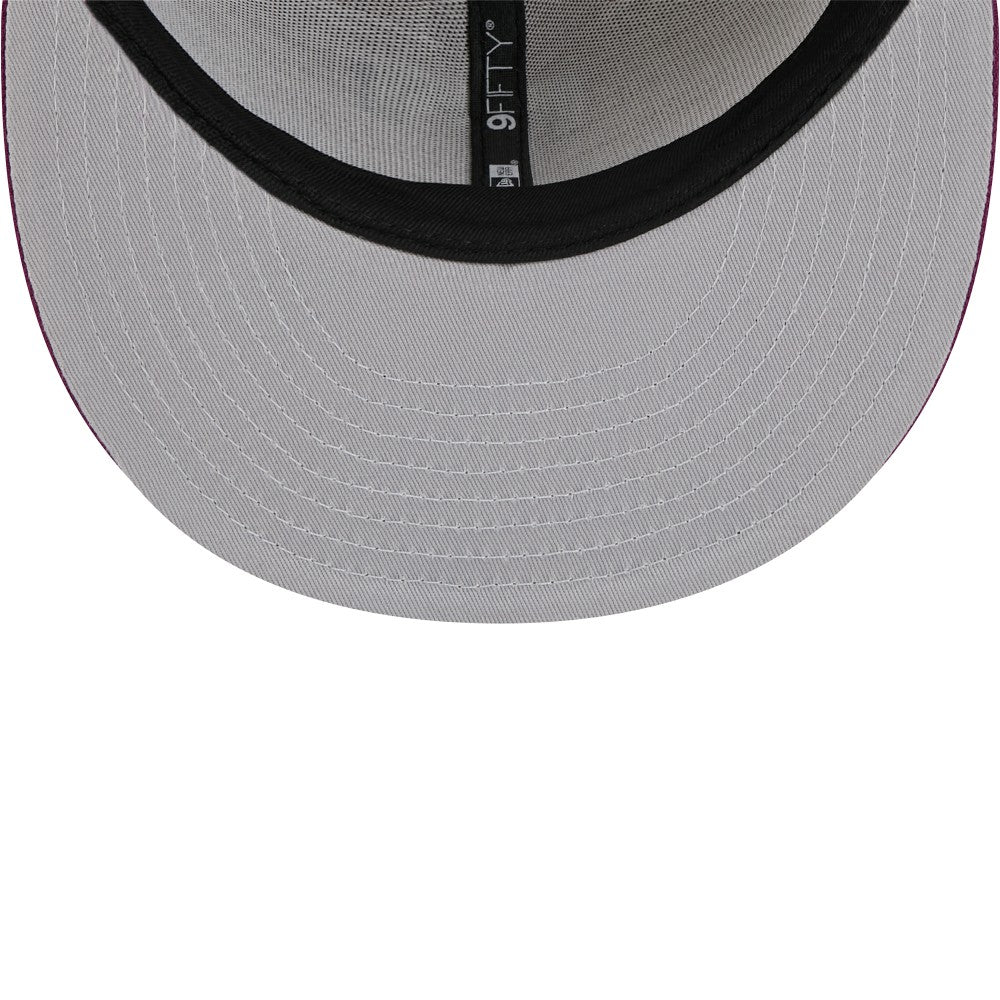 Los Angeles Angels New Era Color Pack Two-Tone 9FIFTY Snapback Hat - Brown/Purple - New Era Online
