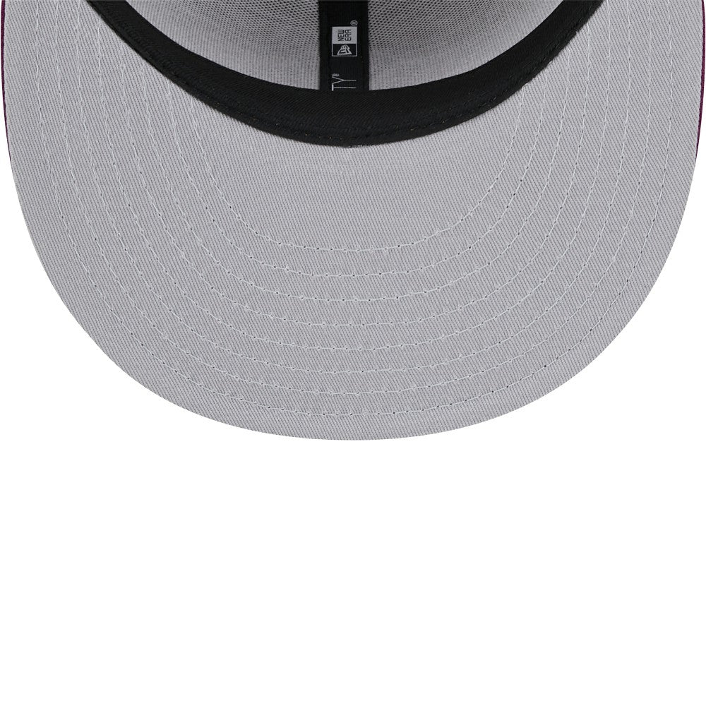 Athletics New Era Color Pack Two-Tone 9FIFTY Snapback Hat - Brown/Purple - New Era Discount