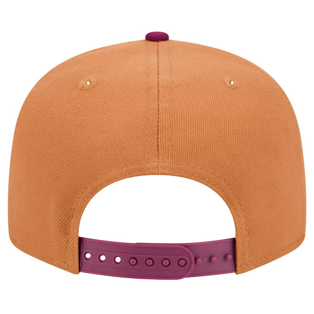 Tampa Bay Rays New Era Color Pack Two-Tone 9FIFTY Snapback Hat - Brown/Purple - New Era Sale