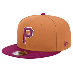 Pittsburgh Pirates New Era Color Pack Two-Tone 9FIFTY Snapback Hat - Brown/Purple - New Era Discount