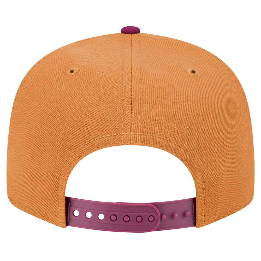 Detroit Tigers New Era Color Pack Two-Tone 9FIFTY Snapback Hat - Brown/Purple - New Era Discount