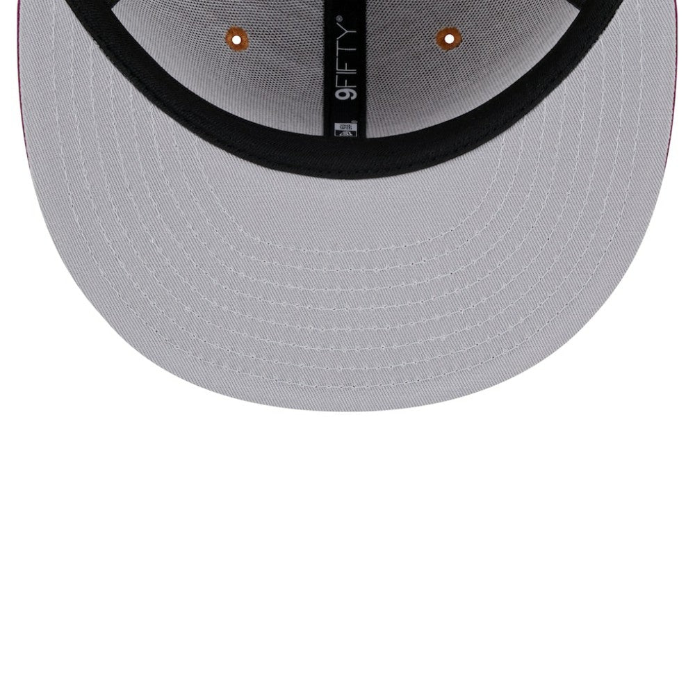 Detroit Tigers New Era Color Pack Two-Tone 9FIFTY Snapback Hat - Brown/Purple - New Era Discount