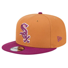 Chicago White Sox New Era Color Pack Two-Tone 9FIFTY Snapback Hat - Brown/Purple - New Era Online