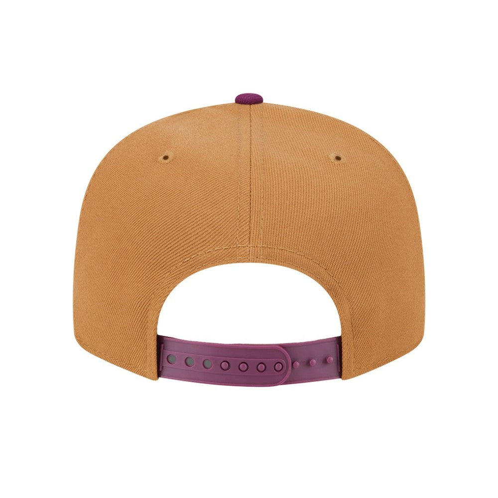 Atlanta Braves New Era Color Pack Two-Tone 9FIFTY Snapback Hat - Brown/Purple - New Era on Sale