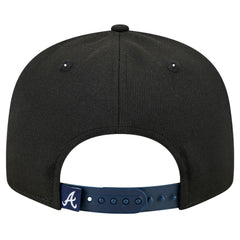 Atlanta Braves New Era Splatter 9FIFTY Snapback Hat - Black - New Era on Sale