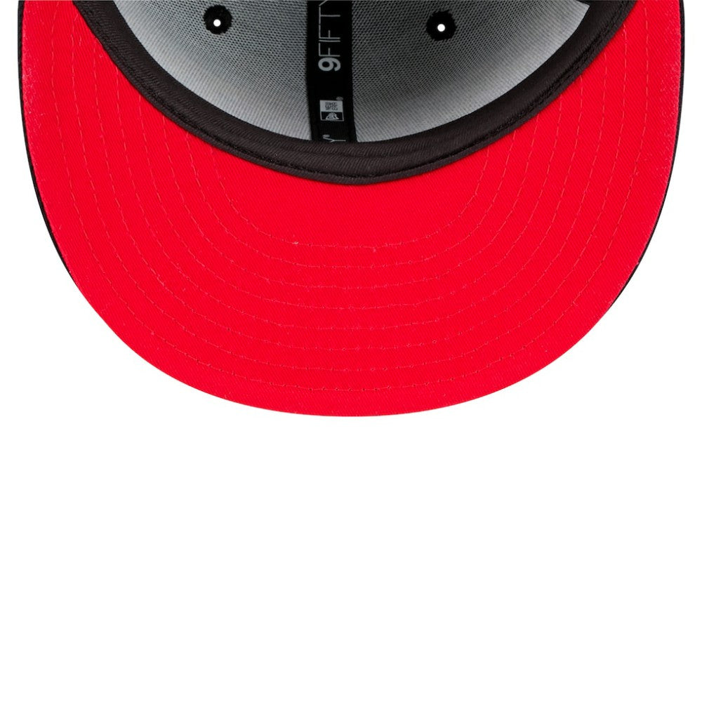 Atlanta Braves New Era Splatter 9FIFTY Snapback Hat - Black - New Era on Sale