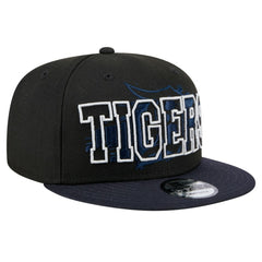 Detroit Tigers New Era Splatter 9FIFTY Snapback Hat - Black - New Era Sale
