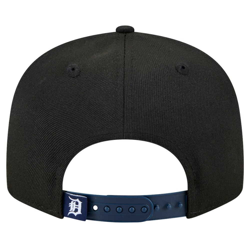Detroit Tigers New Era Splatter 9FIFTY Snapback Hat - Black - New Era Sale