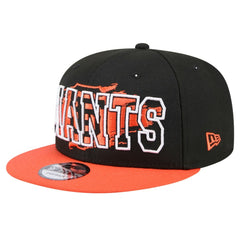 San Francisco Giants New Era Splatter 9FIFTY Snapback Hat - Black - New Era Online