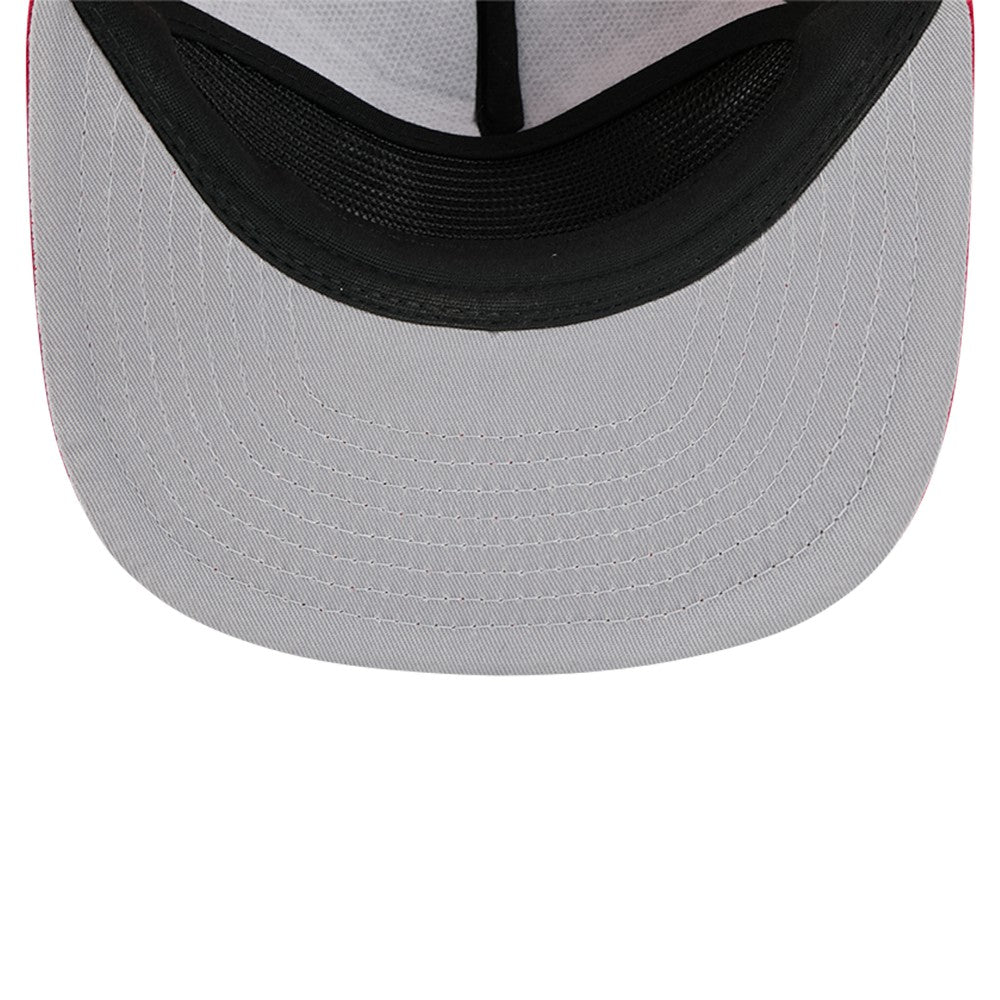 Los Angeles Angels New Era Tone Foam Meshback Golfer Snapback Hat - Red - New Era Online