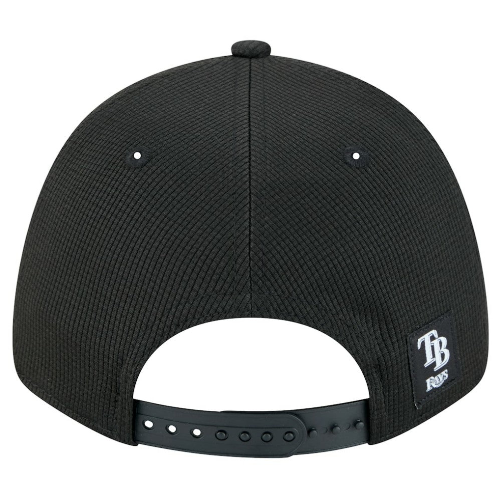 Tampa Bay Rays New Era Pivot 9FORTY Adjustable Hat - Black - New Era Online