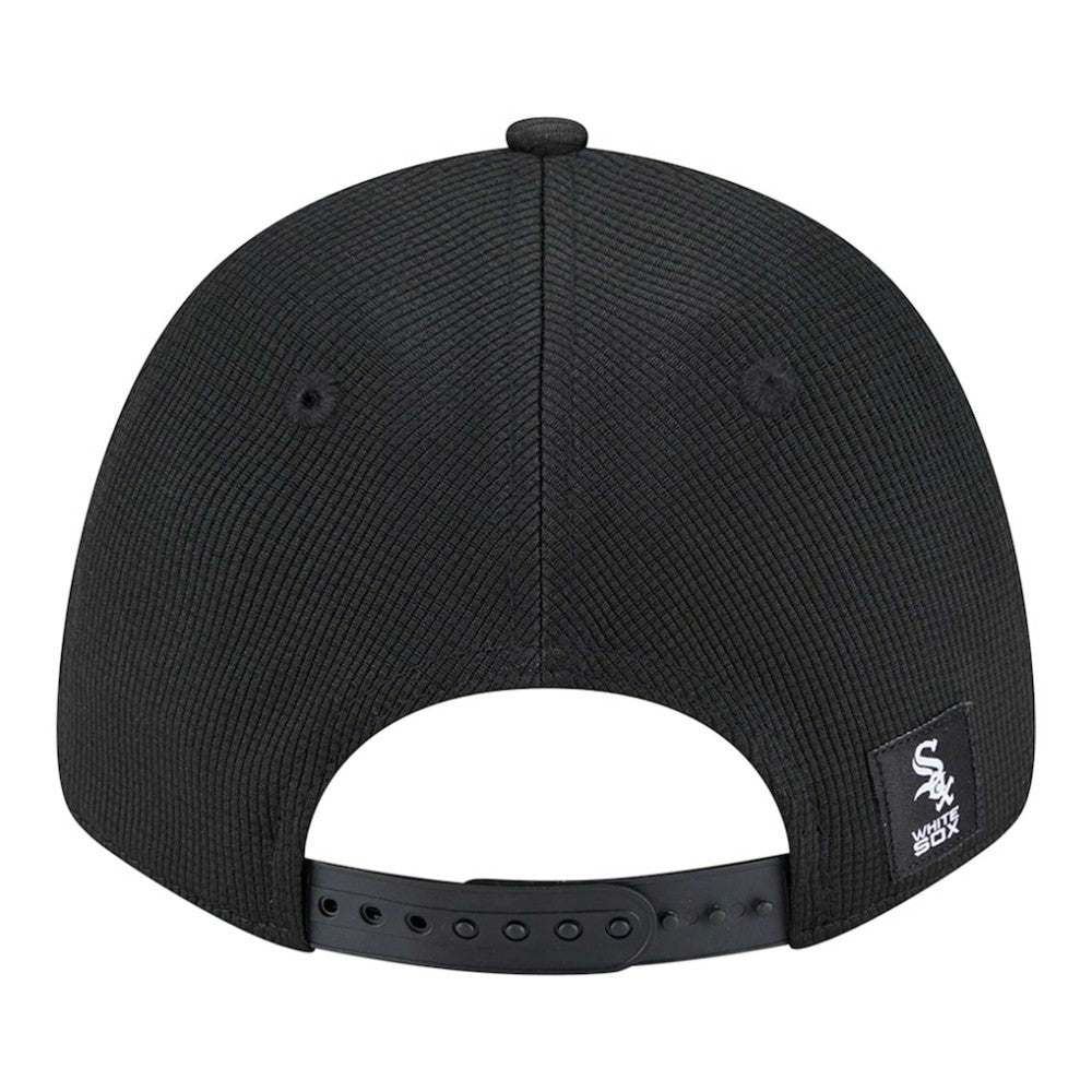 Chicago White Sox New Era Pivot 9FORTY Adjustable Hat - Black - New Era Discount