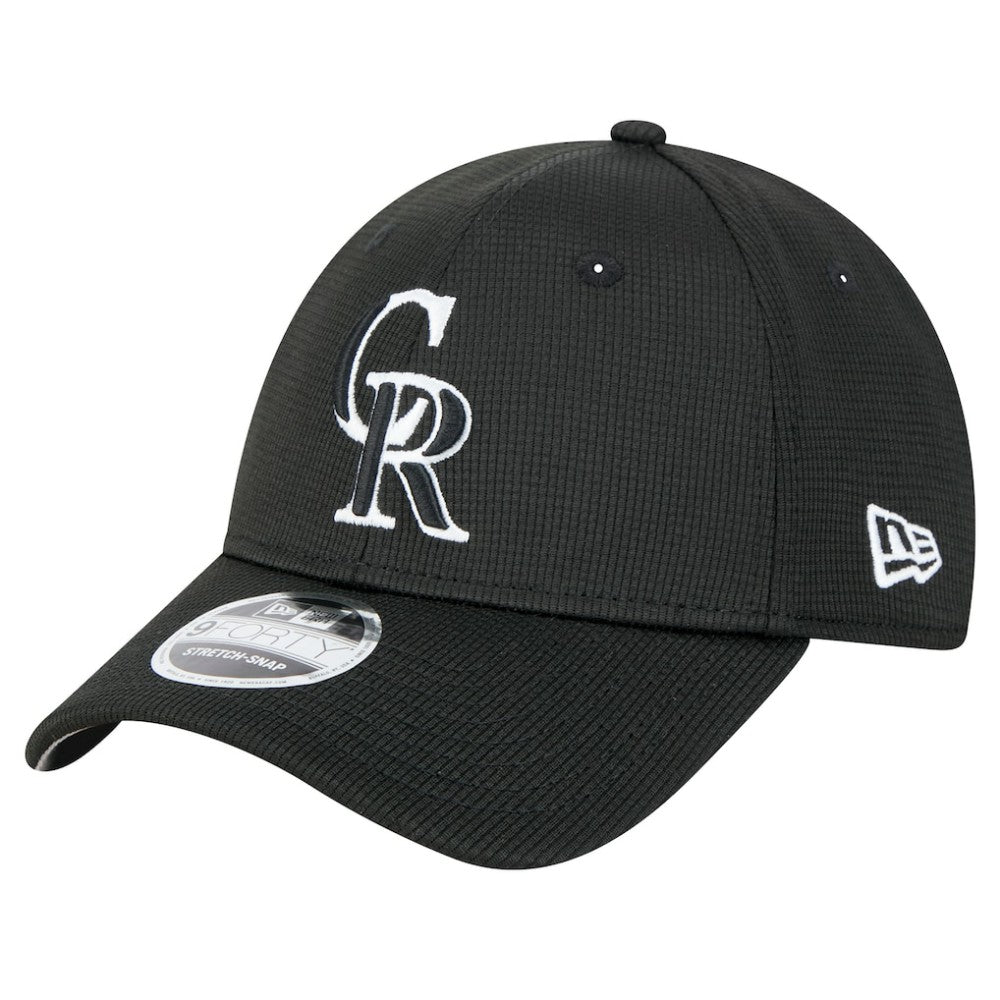 Colorado Rockies New Era Pivot 9FORTY Adjustable Hat - Black - New Era Sale