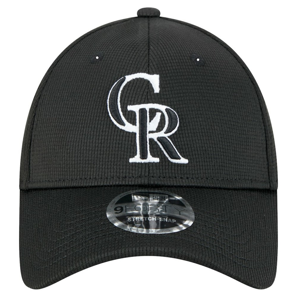 Colorado Rockies New Era Pivot 9FORTY Adjustable Hat - Black - New Era Sale