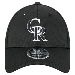 Colorado Rockies New Era Pivot 9FORTY Adjustable Hat - Black - New Era Sale