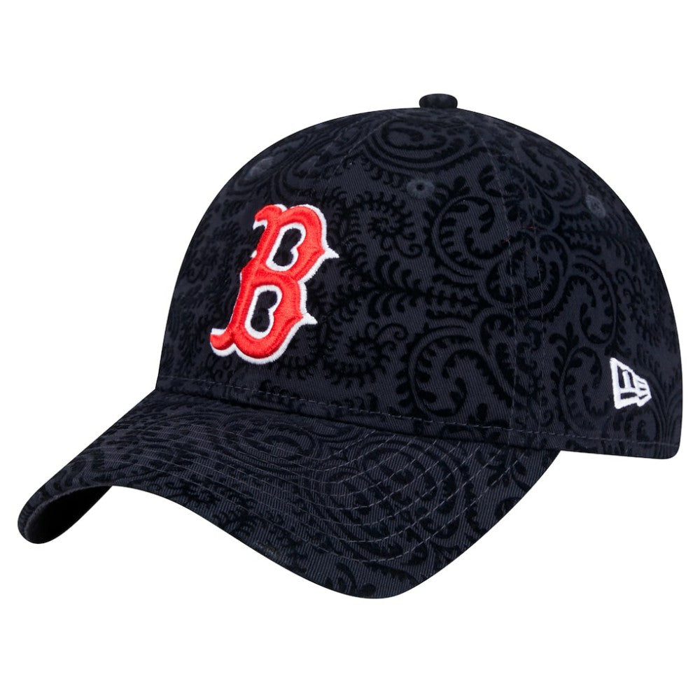 Boston Red Sox New Era Women's Flair 9TWENTY Adjustable Hat - Navy - New Era Online