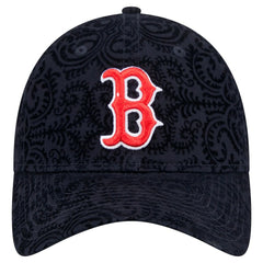 Boston Red Sox New Era Women's Flair 9TWENTY Adjustable Hat - Navy - New Era Online