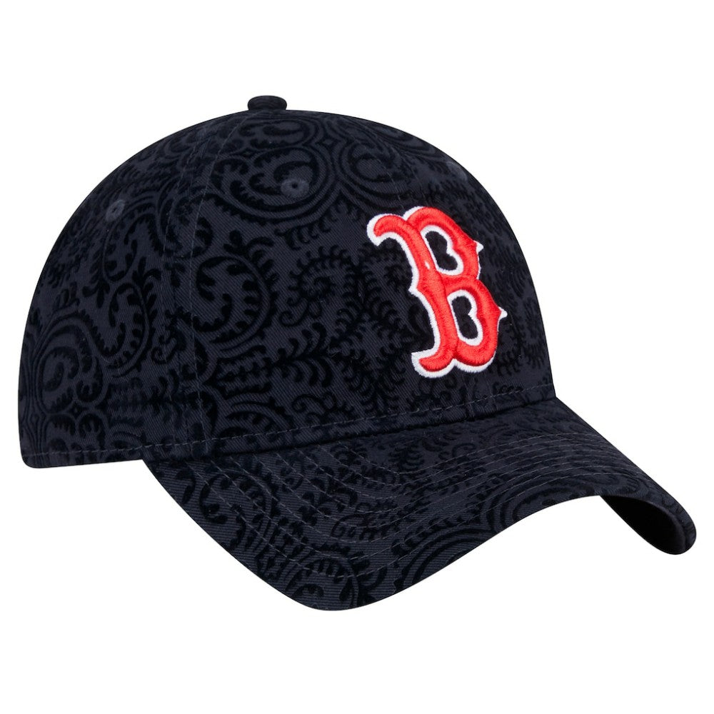 Boston Red Sox New Era Women's Flair 9TWENTY Adjustable Hat - Navy - New Era Online