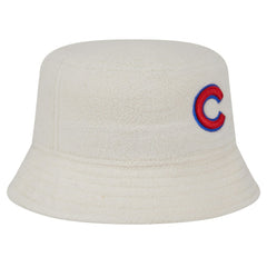 Chicago Cubs New Era Women's Chrome Cozy Bucket Hat - White - New Era on Sale