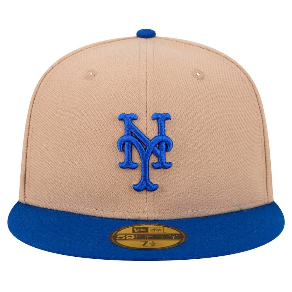 New York Mets New Era 59FIFTY Fitted Hat - Khaki - New Era on Sale