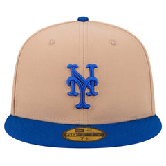 New York Mets New Era 59FIFTY Fitted Hat - Khaki - New Era on Sale