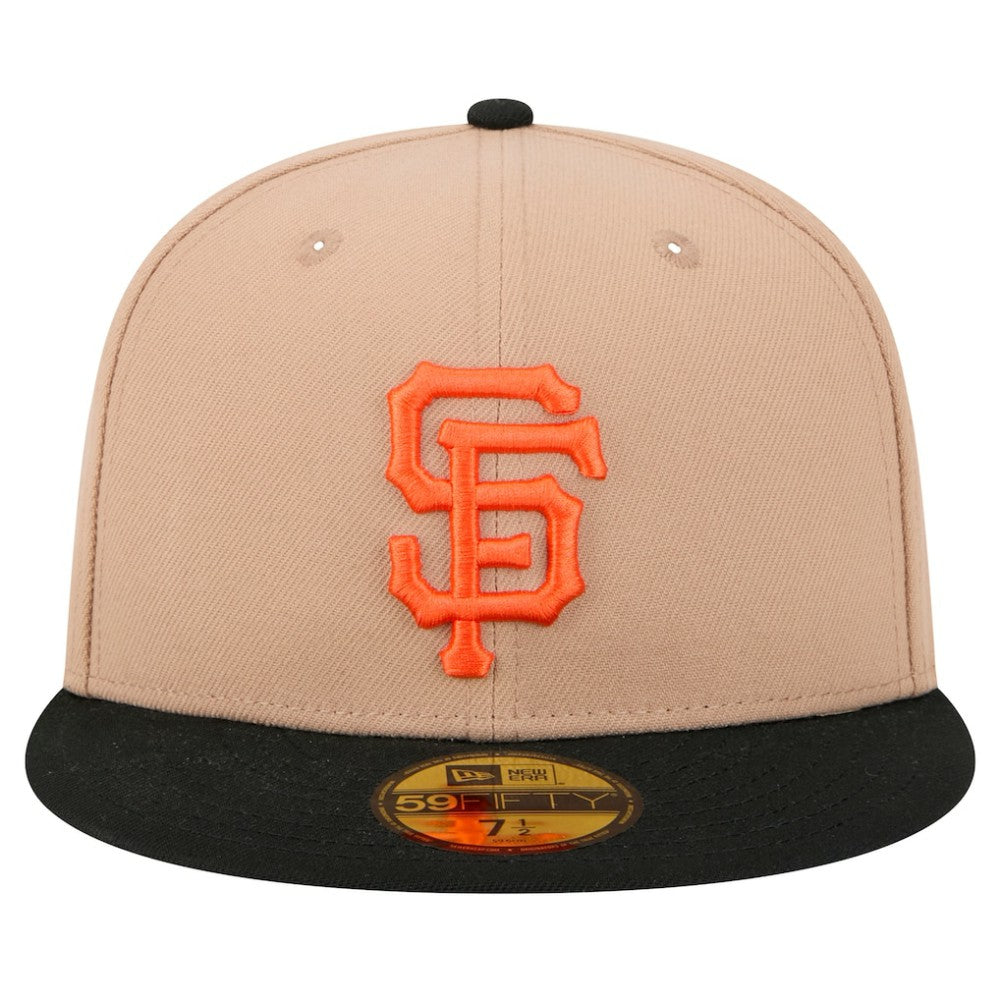 San Francisco Giants New Era 59FIFTY Fitted Hat - Khaki - New Era Online