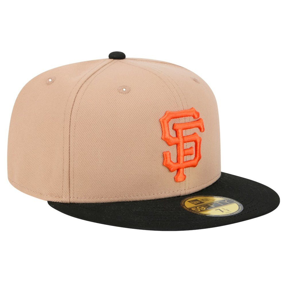 San Francisco Giants New Era 59FIFTY Fitted Hat - Khaki - New Era Online