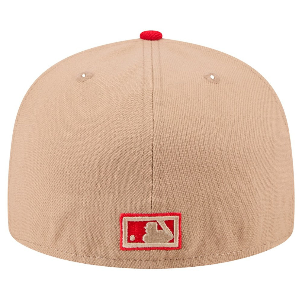 St. Louis Cardinals New Era 59FIFTY Fitted Hat - Khaki - New Era on Sale