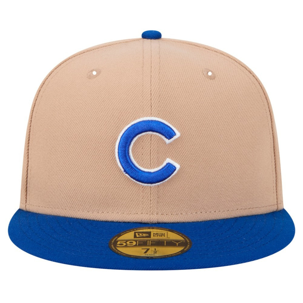 Chicago Cubs New Era 59FIFTY Fitted Hat - Khaki - New Era Online