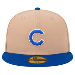 Chicago Cubs New Era 59FIFTY Fitted Hat - Khaki - New Era Online