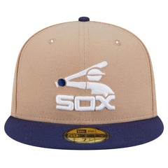 Chicago White Sox New Era 59FIFTY Fitted Hat - Khaki - New Era Online
