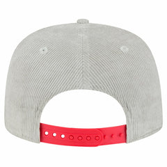 New Era Boston Red Sox Gray Corduroy Golfer Snapback Hat - New Era Lifestyle