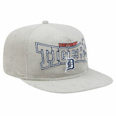 New Era Detroit Tigers Gray Corduroy Golfer Snapback Hat - New Era Online