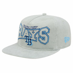 New Era Tampa Bay Rays Gray Corduroy Golfer Snapback Hat - New Era Online