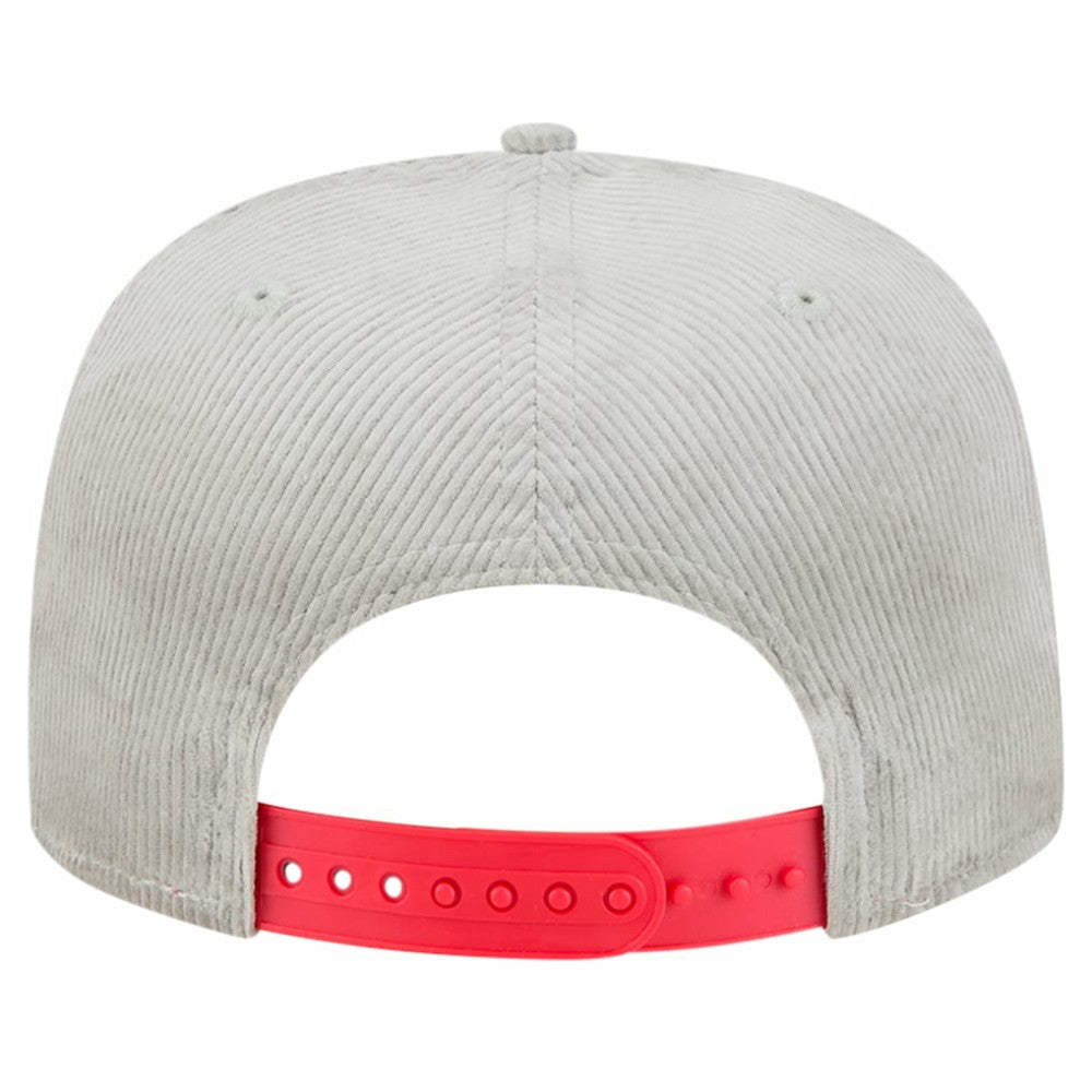 New Era Texas Rangers Gray Corduroy Golfer Snapback Hat - New Era Lifestyle