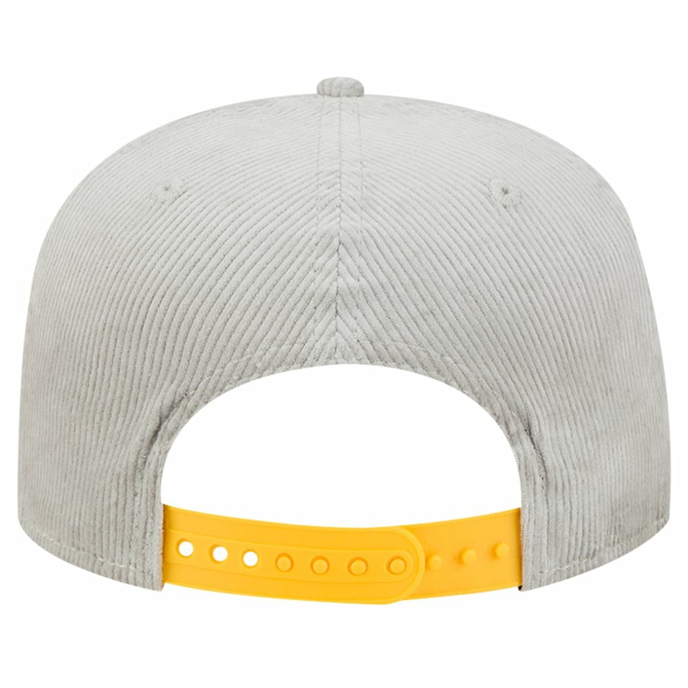 New Era Pittsburgh Pirates Gray Corduroy Golfer Snapback Hat - New Era on Sale