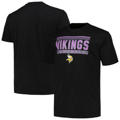 Fanatics Minnesota Vikings Big & Tall Pop T-Shirt Black